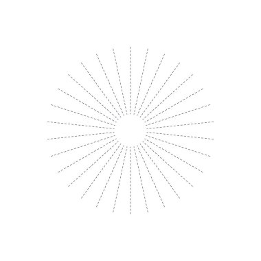 Set of vintage hand drawn sunburst, sun rays design elements, explosion black rays. Bursting rays sunrise firework starburst burst for logotype, emblem, logo, tag, stamp, banner. Vector illustration.