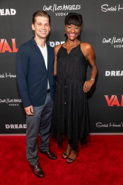 Lane Herrin ve Sufe Bradshaw 29 Eylül 2021 'de Westwood, CA' daki Landmark Tiyatrosu 'nda 