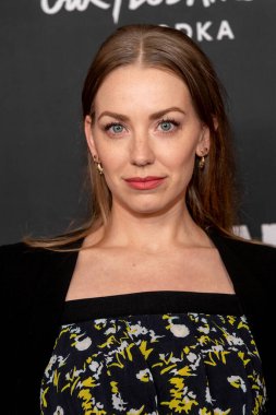 Sara Lindsey 29 Eylül 2021 'de Westwood, CA' daki Landmark Theatre 'da 