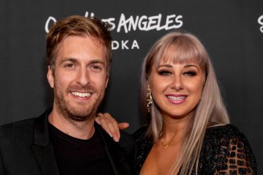 Aaron Fradkin, Victoria Fratz 29 Eylül 2021 'de Westwood, CA' daki Landmark Tiyatrosu 'nda 