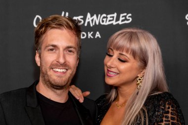 Aaron Fradkin, Victoria Fratz 29 Eylül 2021 'de Westwood, CA' daki Landmark Tiyatrosu 'nda 