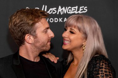 Aaron Fradkin, Victoria Fratz 29 Eylül 2021 'de Westwood, CA' daki Landmark Tiyatrosu 'nda 