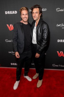 Aaron Fradkin, Zachary Mooren 29 Eylül 2021 'de Westwood, CA' daki VAL Tiyatrosu 'nun Sosyal Ev Filmleri Prömiyeri' ne katıldı.