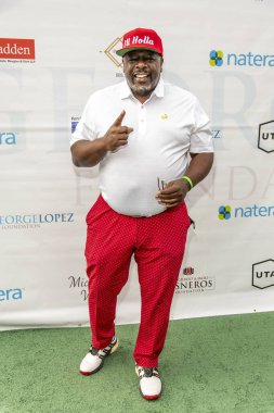 Şovmen Cedric, 4 Ekim 2021 'de Burbank, CA' da düzenlenen 14. Geleneksel Ünlü Golf Klasik Turnuvası 'na katıldı.