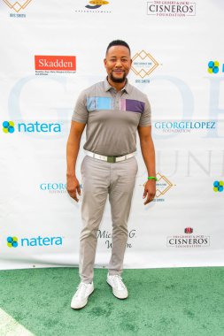 Derrex Brady, 4 Ekim 2021 'de Burbank, CA' da düzenlenen 14. Geleneksel Ünlü Golf Klasik Turnuvası 'na katıldı.