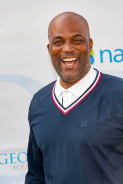 Chris Spencer, 4 Ekim 2021 'de Burbank, CA' da düzenlenen 14. Geleneksel Ünlü Golf Klasik Turnuvası 'na katılıyor.