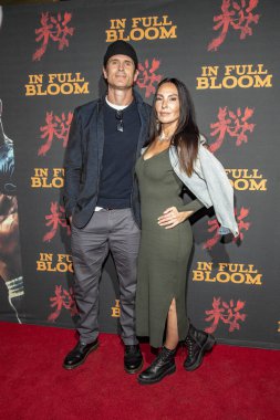 Gabriel Hogan, Inga Cadranel 14 Ekim 2021 'de Los Angeles' taki Laemmle Royal Theater 'da 