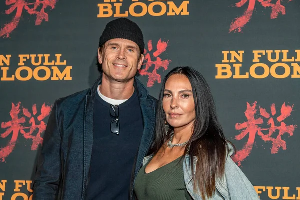 Gabriel Hogan Inga Cadranel Asisten Estreno Película Full Bloom Laemmle — Foto de Stock