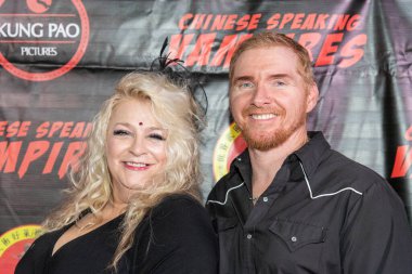 Constance Steele, Davy Williams 20 Ekim 2021 'de Los Feliz Tiyatrosu' nda Kung Pao Pictures 'ın 