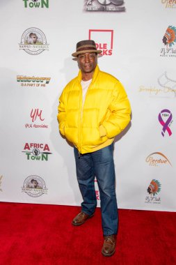 Kevin Hill, 23 Ekim 2021 'de Los Angeles, Los Angeles' taki Leimert Park Kültür Film Festivali 'ne katılıyor.