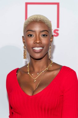 Ashely Burgess, 23 Ekim 2021 'de Los Angeles' taki Leimert Park Kültür Film Festivali 'ne katılır.