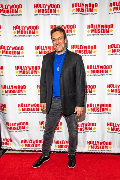 俳優のゲイブ ジャレットは 2021年11月3日にカリフォルニア州ロサンゼルスのハリウッド博物館で開催されるゴーストバスターズ ハリウッド博物館展オープニング ナイト ガラに出席します — ストック写真