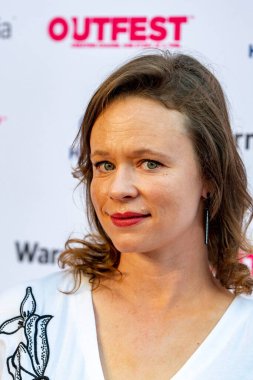 Thora Birch, 19 Ağustos 2021 'de Amerika Yönetmenler Birliği, Los Angeles, CA' da düzenlenen 