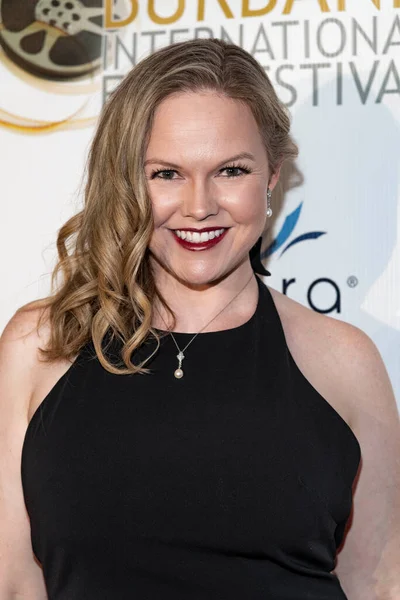 Ashley Atwood Deltar Den Årliga Burbank International Film Festival Awards — Stockfoto