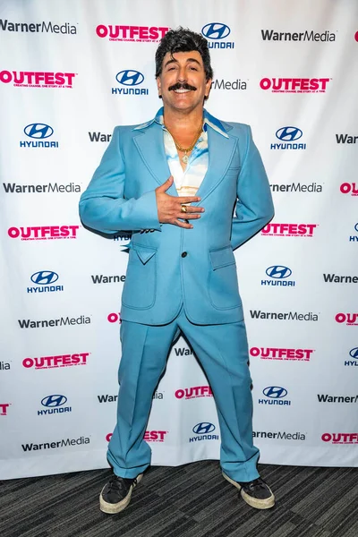 Mario Diaz Attends Outfest Film Festival Shit Champagne Special Pre — 스톡 사진