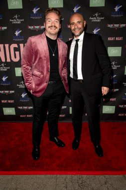 Evan Sloan, Ray Fonseca 16 Kasım 2021 'de Los Angeles' taki Laemmle Royal Theater 'da Rose Dove Entertainment 