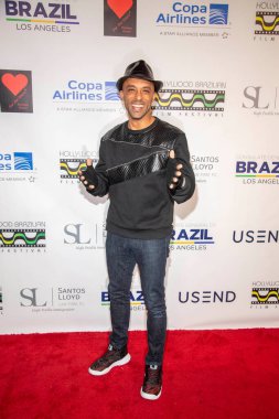 David Biachi 19 Kasım 2021 'de Beverly Hills Güzel Sanatlar Tiyatrosu 2021 Hollywood Brezilya Film Festivali' nde 