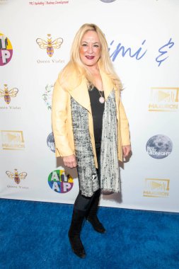 Patty Kiernan Applegate, 4 Aralık 2021 'de Batı Hollywood' da Kraliçe Violet Restaurant 'ta Nimi Adokiye ve Danny Eley Ünlülerin Bebek Duşuna katıldı.