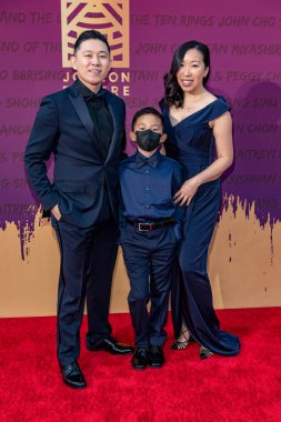 MC Jin and Chance Au-Yeung attends 19th Annual Unforgettable Gala at The Beverly Hilton, Beverly Hills, CA on December 11, 2021
