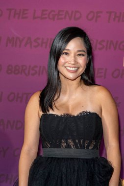 Sylvia Kwan, 11 Aralık 2021 'de Beverly Hilton, Beverly Hills, CA' daki 19. Unutulmaz Galaya katılıyor.