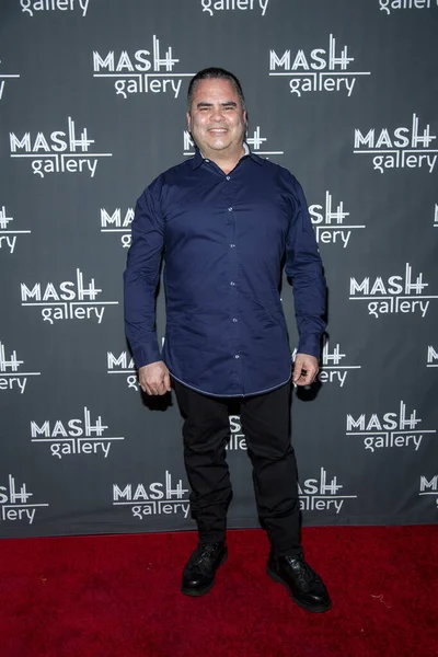 Fernando Pastora Asiste Mash Gallery Presenta Gogo Art Exhibit Hollywood — Foto de Stock