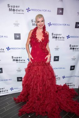 Eugenia Kuzmina, 18 Şubat 2022 'de Hollywood Roosevelt Oteli' nde 