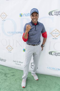 Sugar Ray Leonard, 2 Mayıs 2022 'de Lakeside Country Club, CA' da düzenlenen 15. Geleneksel Ünlü Golf Turnuvası 'na katıldı.