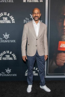 Keegan-Michael Key attends Los Angeles After Party for the Netflix series THE PENTAVERATE at Liaison Restaurant, Los Angeles, CA on May 4, 2022