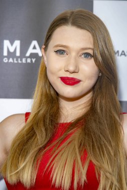 Brianna Bailey 14 Mayıs 2022 'de Los Angeles, Kaliforniya' daki Mash Galerisi 'nin büyük açılışına katıldı.