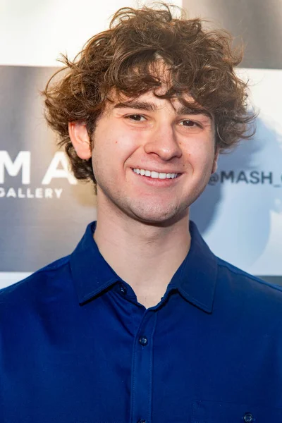 Jax Malcolm Attends Mash Gallery Grand Opening Mash Gallery Los — Foto Stock