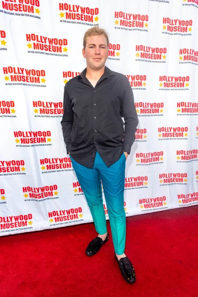 Connor Dean Attends Real Reel Portrayals Perceptions Lgbtq Hollywood Exhibit — Stock Photo, Image