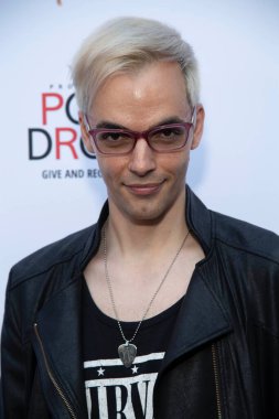 Ilia Yordanov attends Natasha Graziano's book launch party 