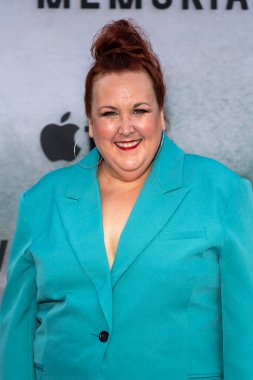 Sharron Matthews attends  Premiere Event for the Apple TV+ Limited Series 
