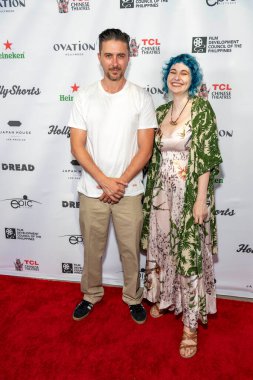 Alejandro Liechty, Lina Kalcheva attend The 18th Annual HollyShorts Film Festival 