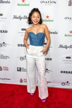 Celina Mylene Santana attends The 18th Annual HollyShorts Film Festival 