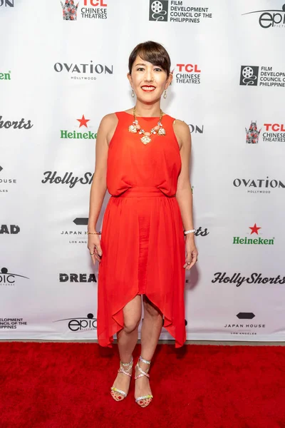 Akiko Izumitani Attends 18Th Annual Hollyshorts Film Festival Prime Time — Stok fotoğraf