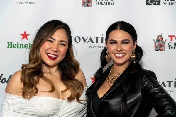 Landon Larue Jess Adams Attend 18Th Annual Hollyshorts Film Festival — Stok fotoğraf