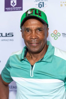 Sugar Ray Leonard attends 9th Annual Cedric The Entertainer Celebrity Golf Classic Presented By Lexus at Spanish Hills Club, Camarillo, CA on August 15, 2022
