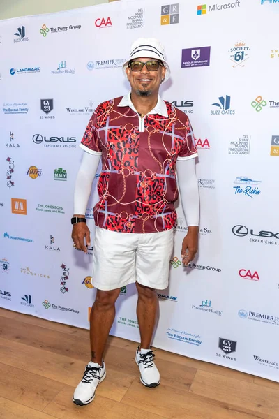David Justice Attends 9Th Annual Cedric Entertainer Celebrity Golf Classic — 图库照片