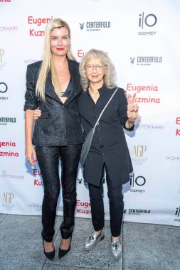 Eugenia Kuzmina, Doris La Frenais attend Playboy App Kick Off Launch Celebrating Eugenia Kuzmina  at The Godfrey Hotel Hollywood, Hollywood, CA on August 18, 2022