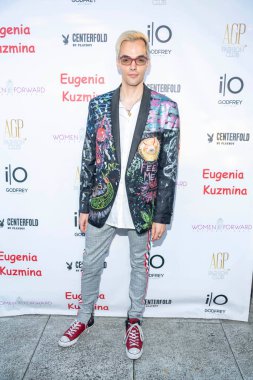 Ilia Yordanov attends Playboy App Kick Off Launch Celebrating Eugenia Kuzmina  at The Godfrey Hotel Hollywood, Hollywood, CA on August 18, 2022