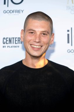 Francesco Cuizza attends Playboy App Kick Off Launch Celebrating Eugenia Kuzmina  at The Godfrey Hotel Hollywood, Hollywood, CA on August 18, 2022