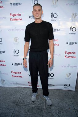 Francesco Cuizza attends Playboy App Kick Off Launch Celebrating Eugenia Kuzmina  at The Godfrey Hotel Hollywood, Hollywood, CA on August 18, 2022