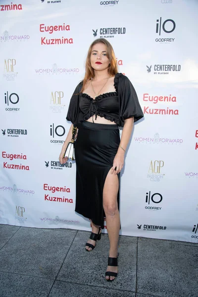 Alevtina Kalashnik Attends Playboy App Kick Launch Celebrating Eugenia Kuzmina — Fotografie, imagine de stoc
