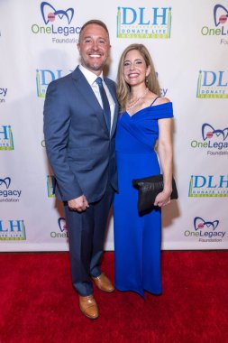 Noah and Valen Keefer attends 2022 DLH Inspire Awards In Hollywood at Taglyan Complex, Hollywood, CA on August 25, 2022