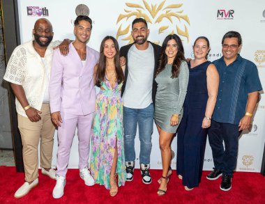 Anthony Bless ailesi 14 Eylül 2022 'de Peppermint Club, W. Hollywood, CA' da 