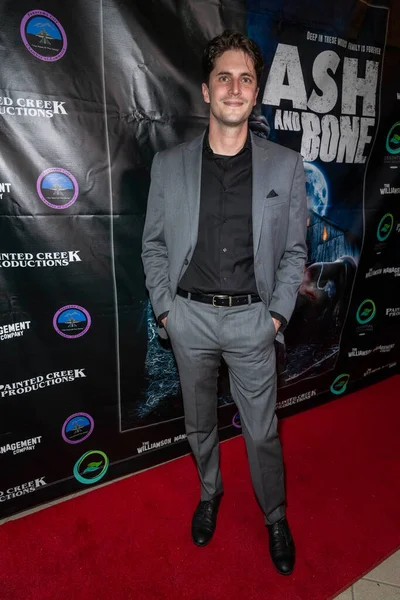 Bret Miller Attends Los Angeles Premiere Ash Bone Laemmle Town — Stock Photo, Image
