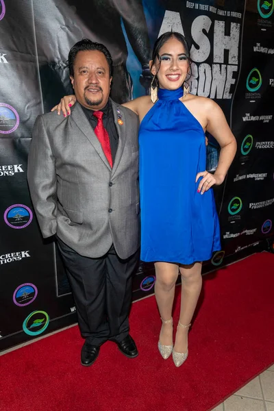 Saul Meja Sarah Garcia Attend Los Angeles Premiere Ash Bone — Stock Photo, Image