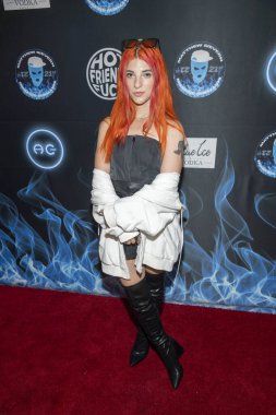 Savannah Simpson, Matthew Sieverin 'in 21. Doğum günü partisine 30 Eylül 2022' de Beverly Hills, CA 'da katılıyor.