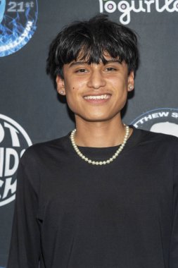 Joshua Martinez, Matthew Sieverin 'in 21. Doğum günü partisine 30 Eylül 2022' de Beverly Hills, CA 'da katılıyor.